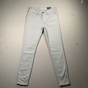 Resfeber Womens Jeans Pants Size 4 Gray Mid Rise Skinny Ankle Grazer Casual